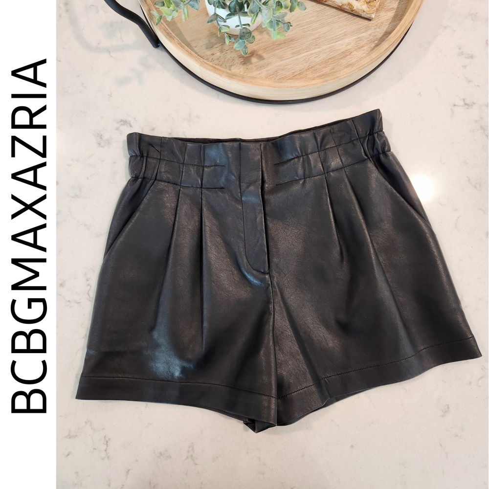 BCBGMAXAZRIA Paperbag Waist Short XXS